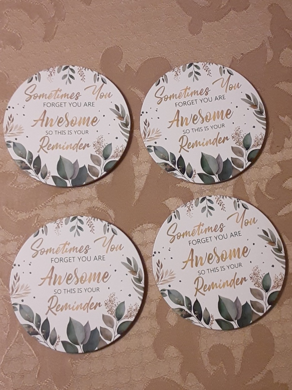 Inspirational Coaster Set